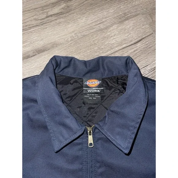 Dickies Men's Insulated Eisenhower Work Jacket Dark‎ Navy Size XXL